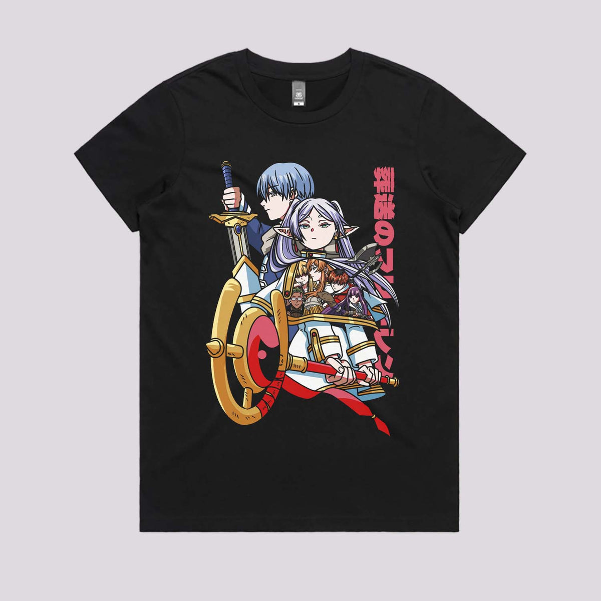 Elven Mage Art T-Shirt | Cool Anime T-Shirts Australia