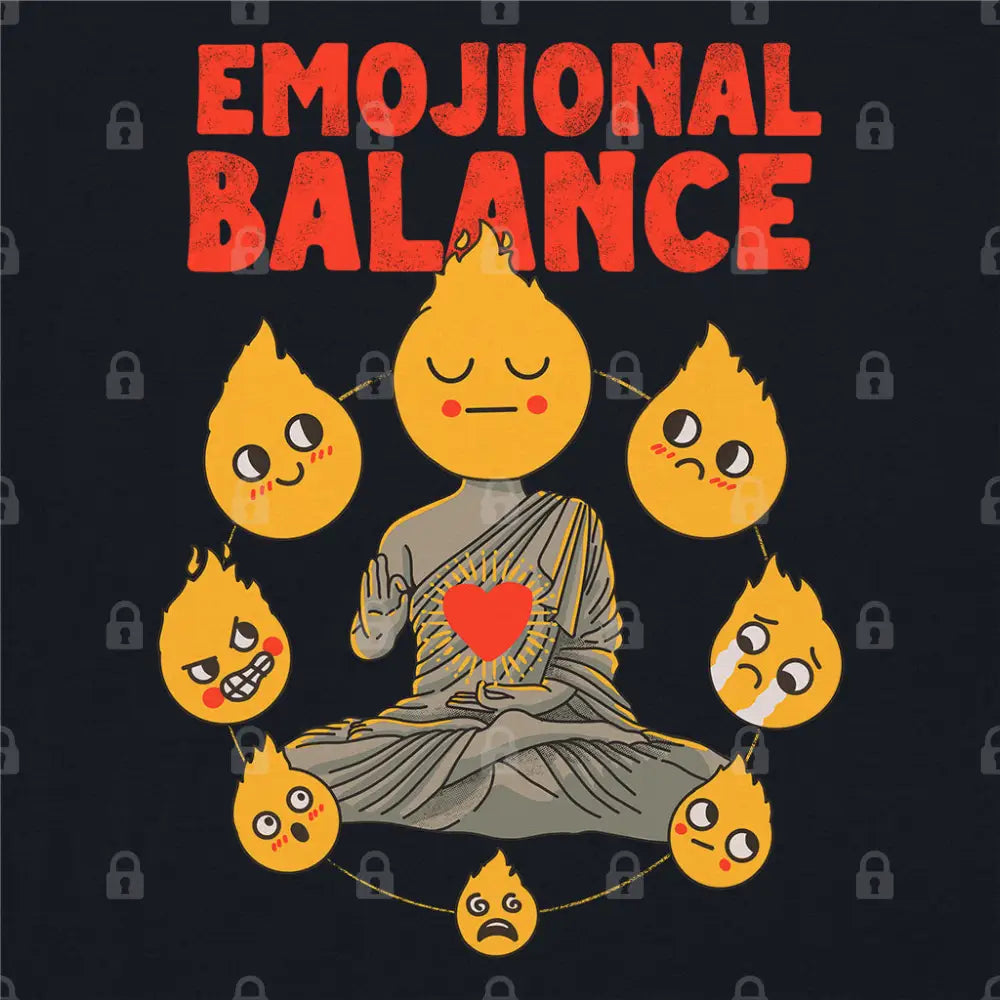 Emojional Balance T-Shirt - Limitee Apparel