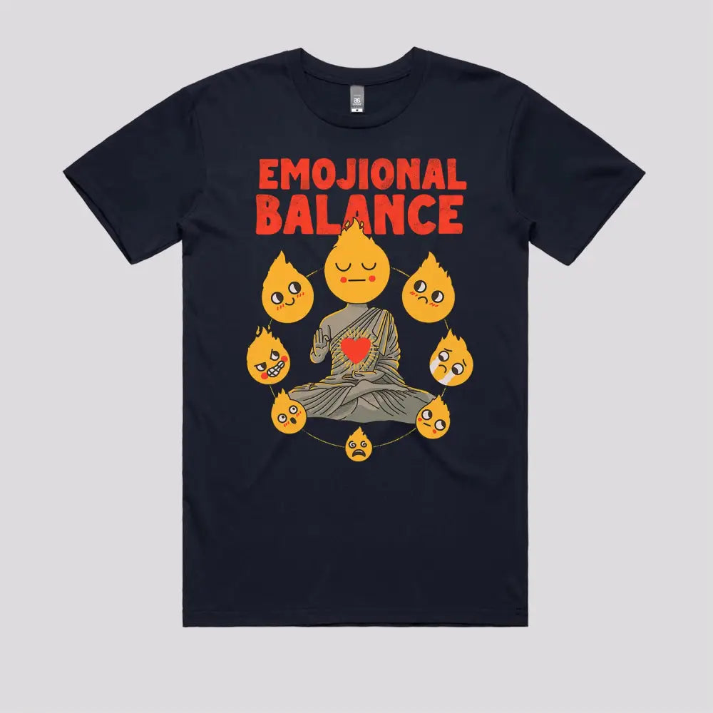 Emojional Balance T-Shirt - Limitee Apparel