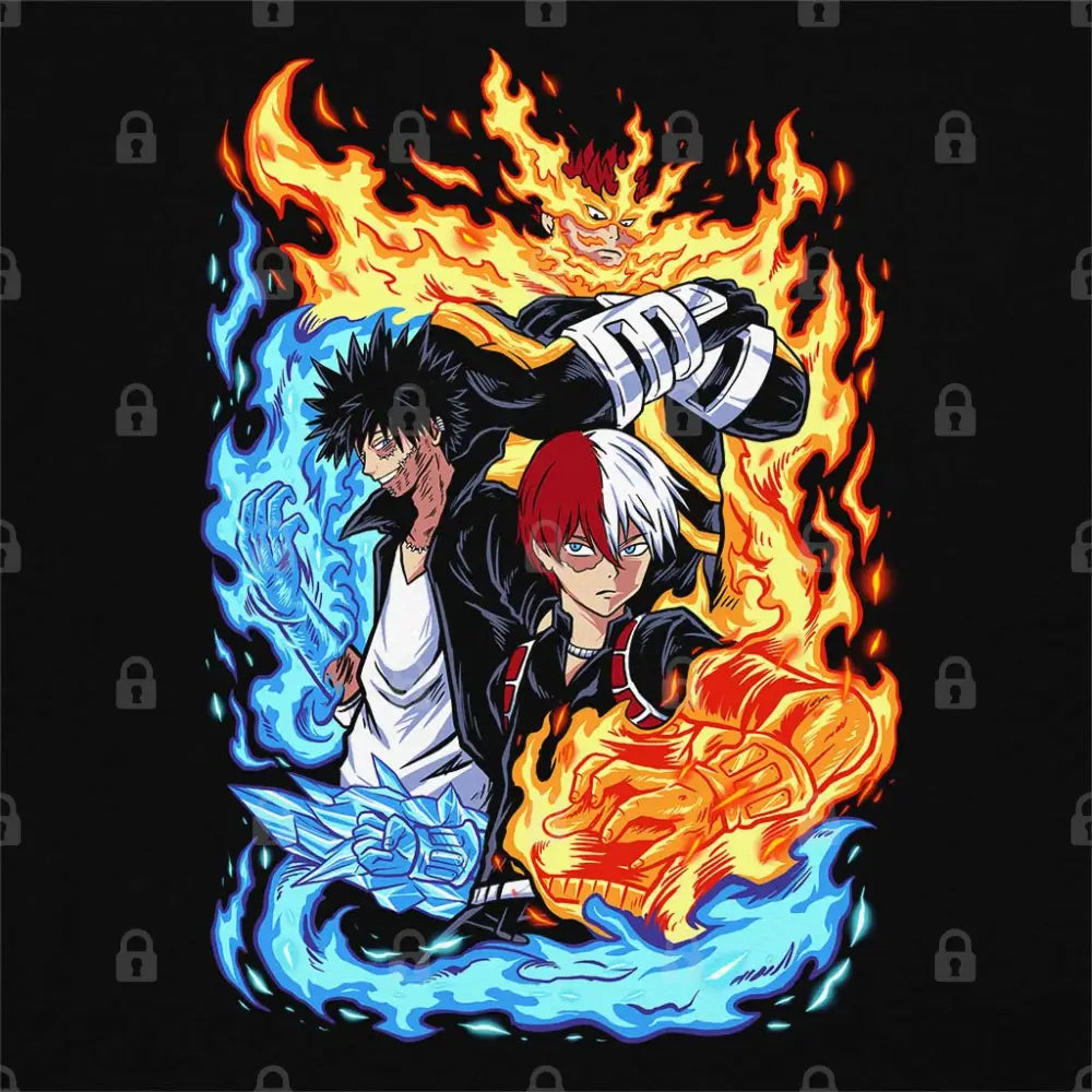 Endeavor Family T-Shirt | Anime T-Shirts