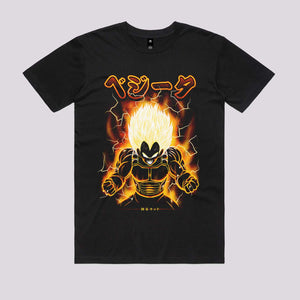 Enraged Saiyan Graphic Tee | Anime T-Shirts Australia