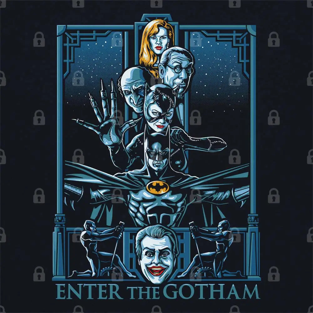 Enter the Gotham T-Shirt | Pop Culture T-Shirts