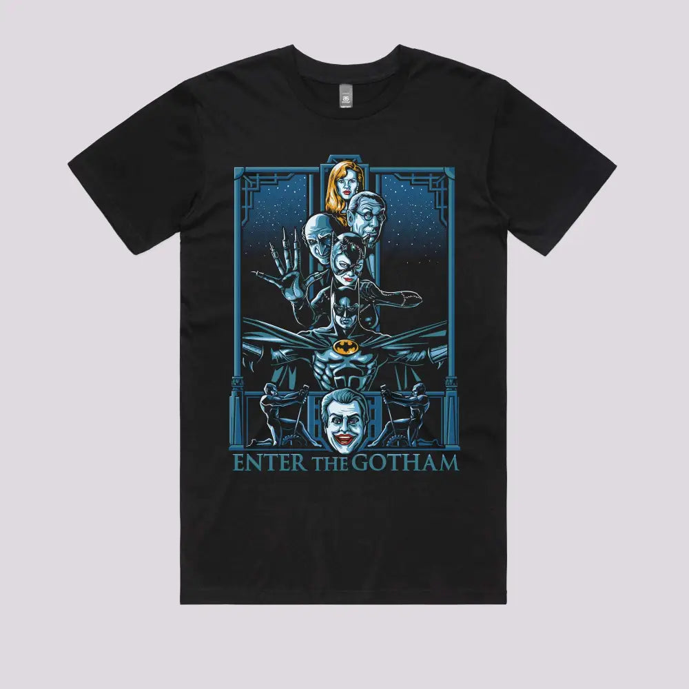 Enter the Gotham T-Shirt | Pop Culture T-Shirts