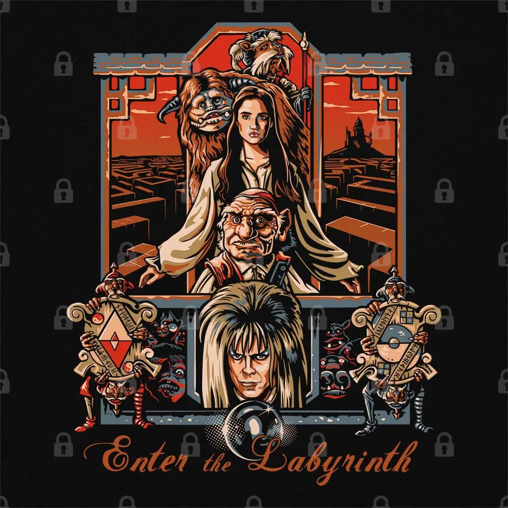 Enter the Labyrinth T-Shirt | Pop Culture T-Shirts