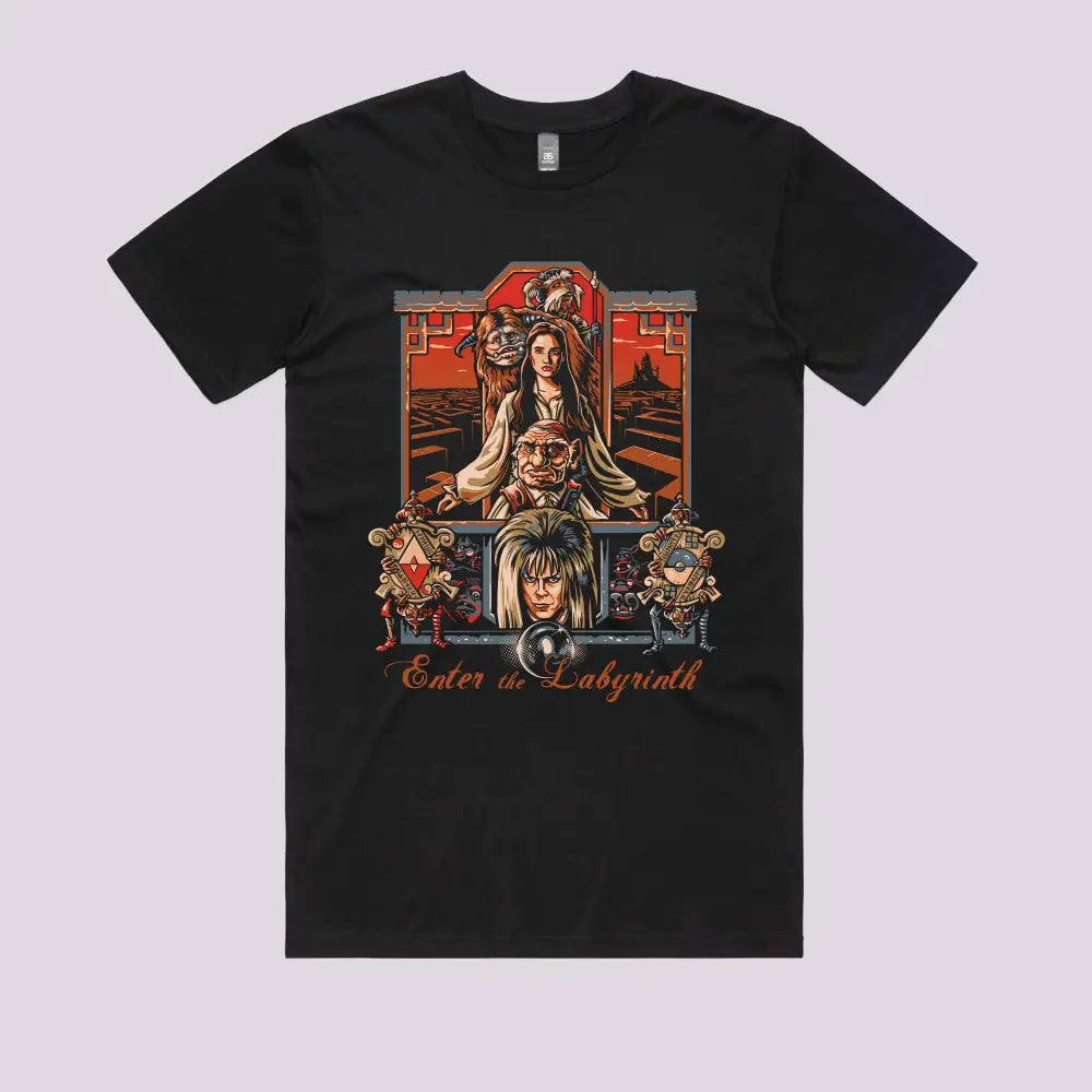 Enter the Labyrinth T-Shirt | Pop Culture T-Shirts