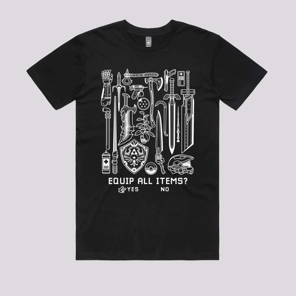 Equip All Items T-Shirt - Limitee Apparel