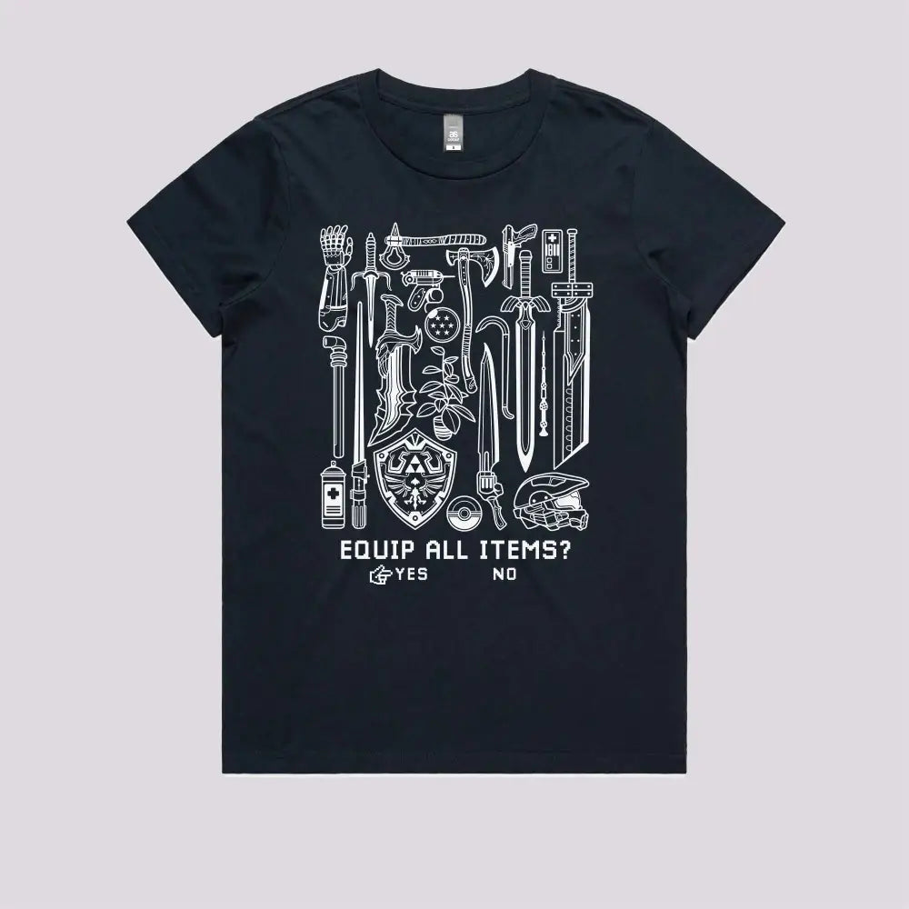Equip All Items T-Shirt - Limitee Apparel