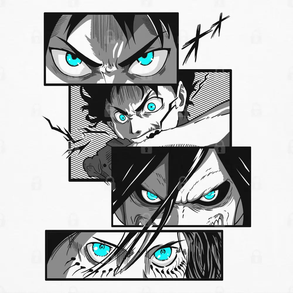 Eren Transformation T-Shirt | Anime T-Shirts