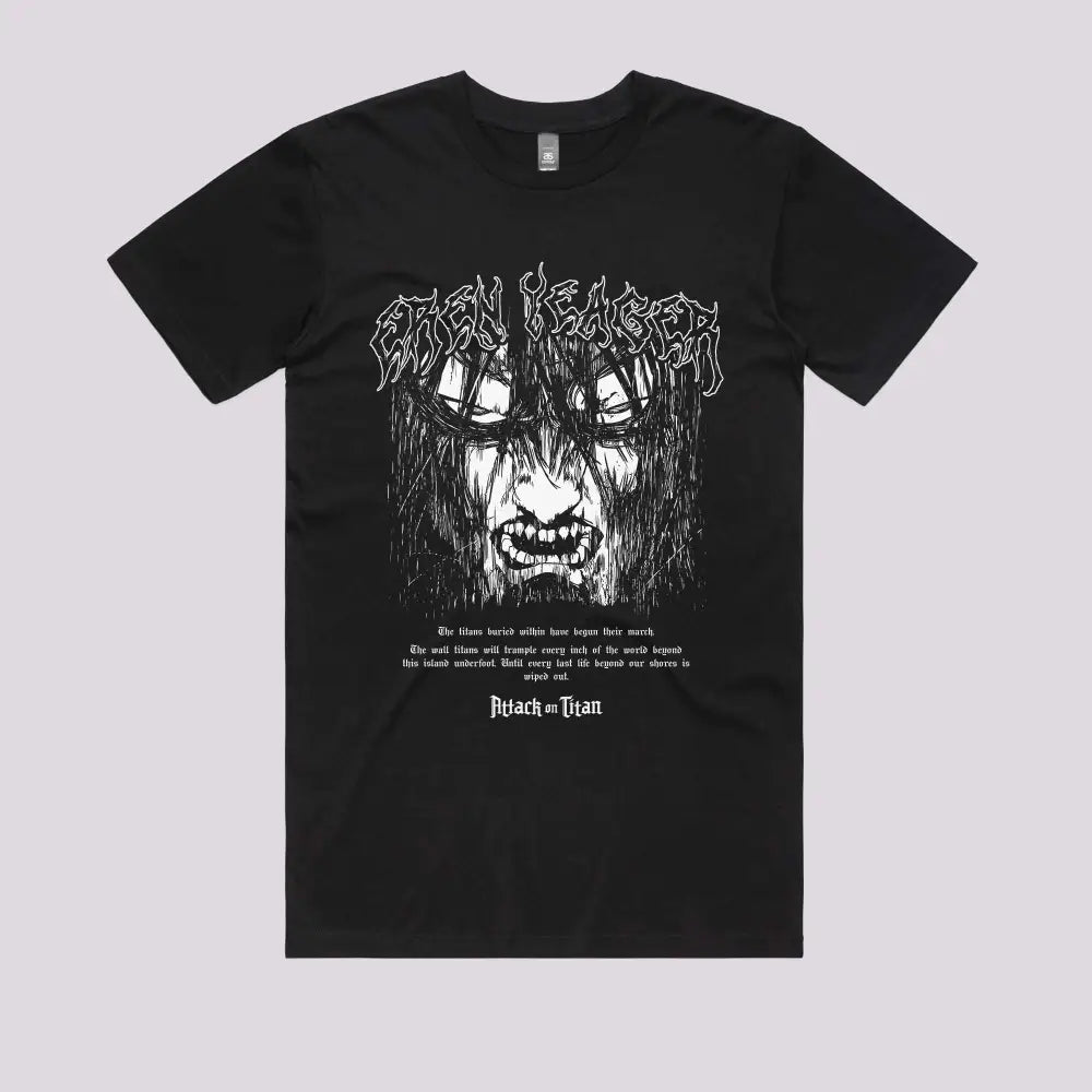 Eren Yeager Rage T-Shirt | Anime T-Shirts