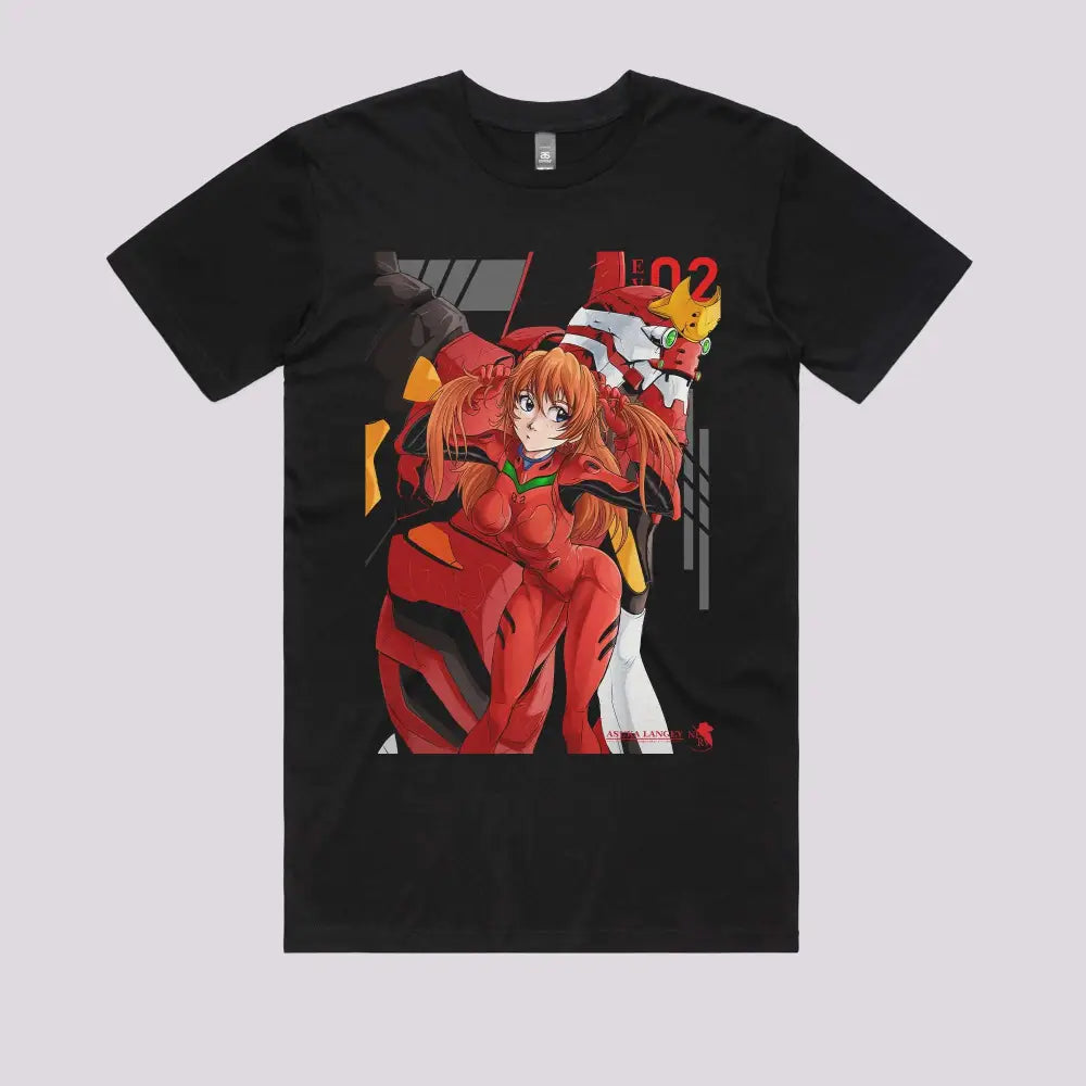 Eva Robot 02 T-Shirt | Anime T-Shirts