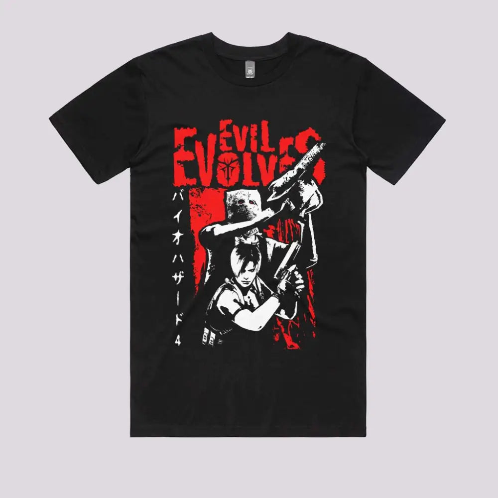 Evil Evolves T-Shirt Adult Tee