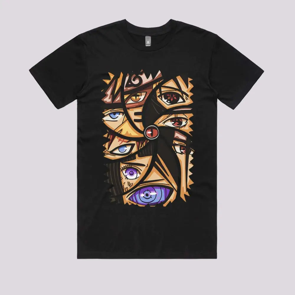 Eyes of Shinobi T-Shirt | Anime T-Shirts