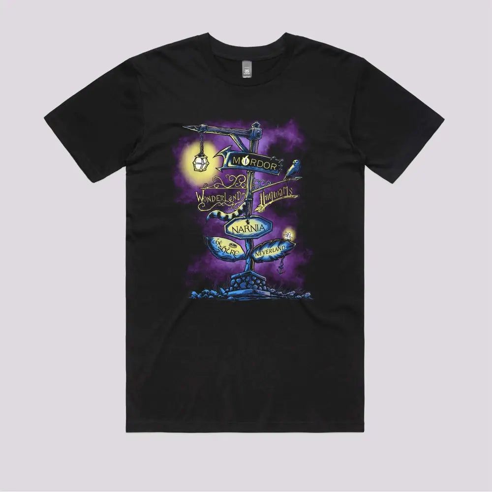 Fantasy Worlds T-Shirt | Pop Culture T-Shirts
