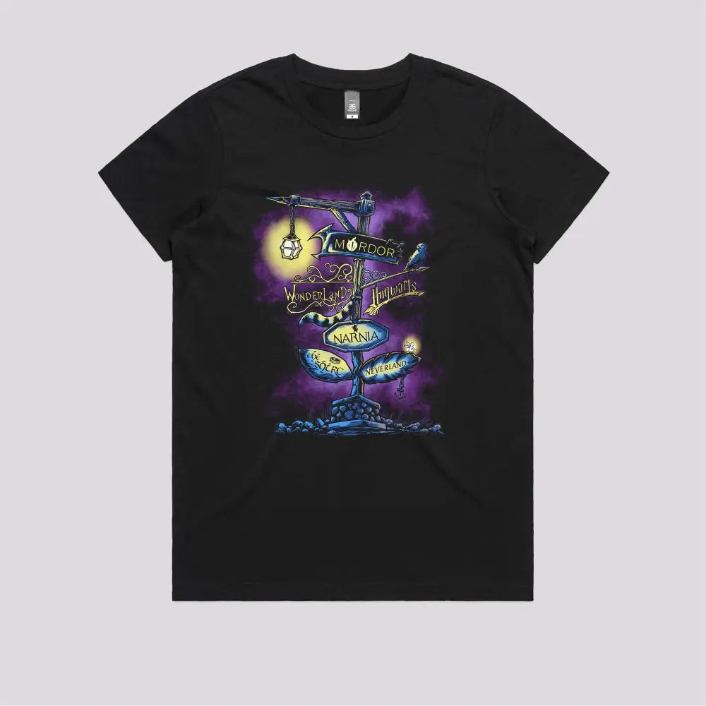 Fantasy Worlds T-Shirt | Pop Culture T-Shirts