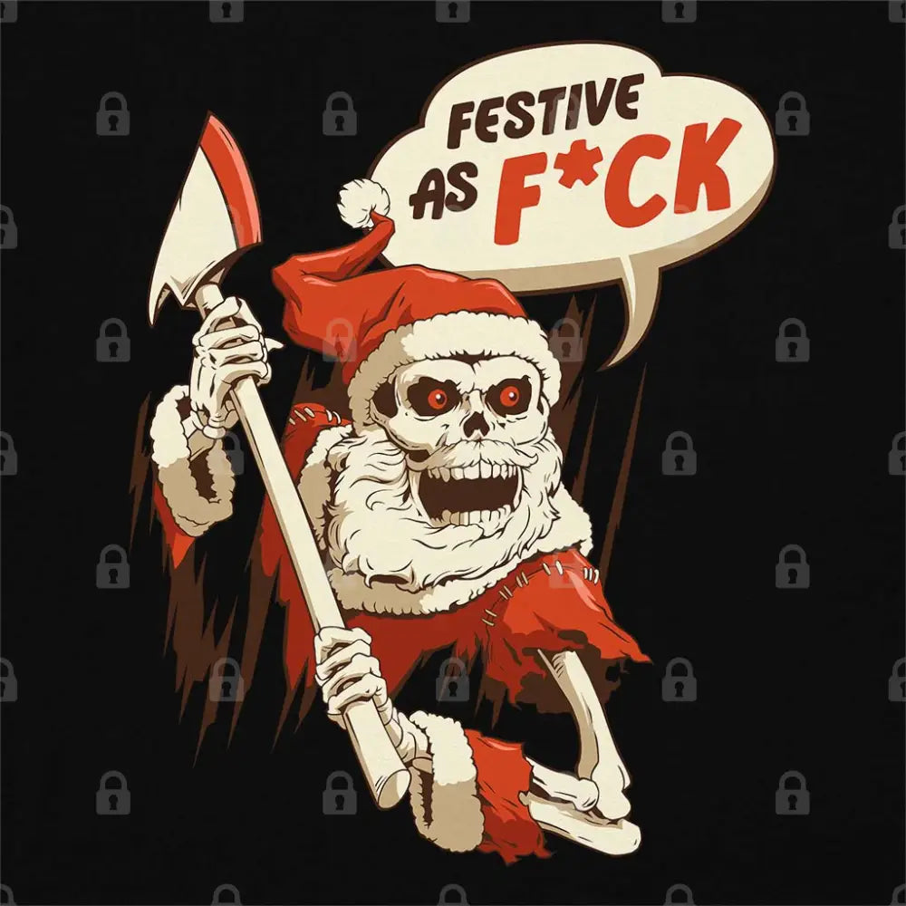 Festive Christmas T-Shirt Adult Tee