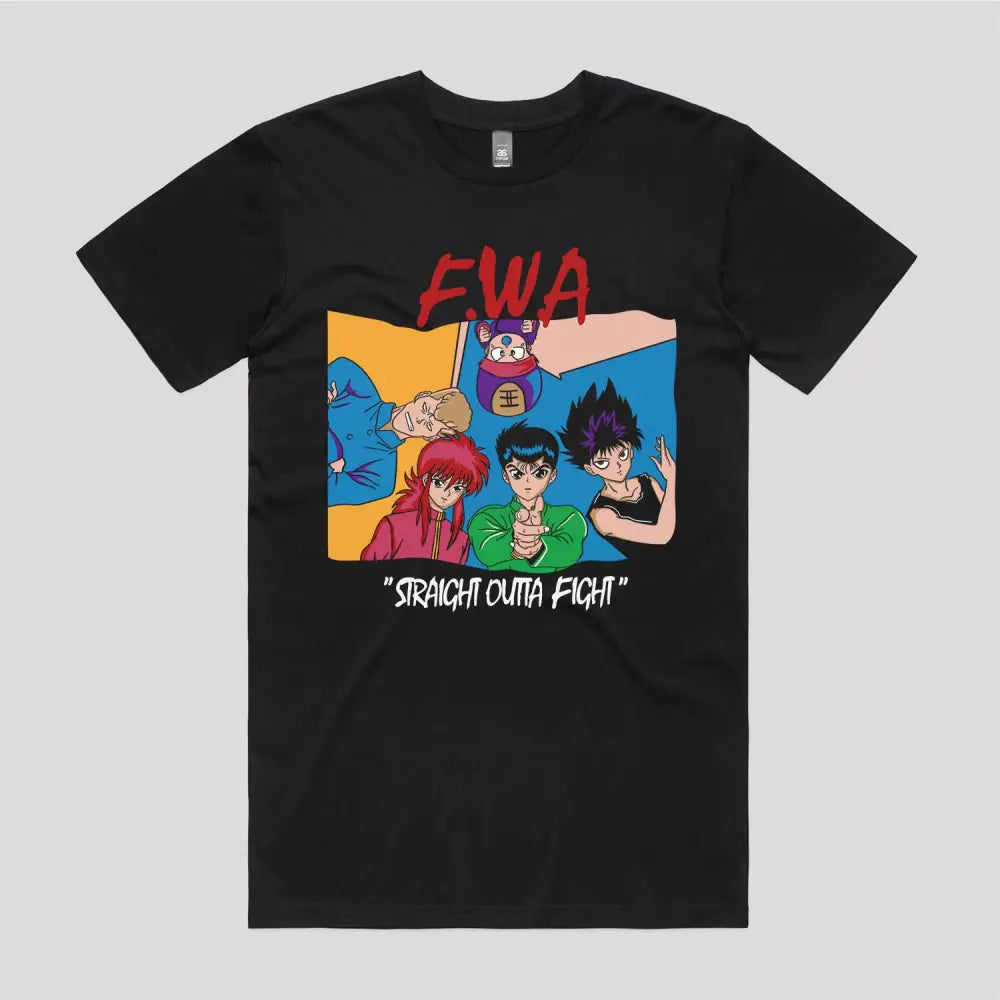 Fighters With Attitude T-Shirt | Anime T-Shirts