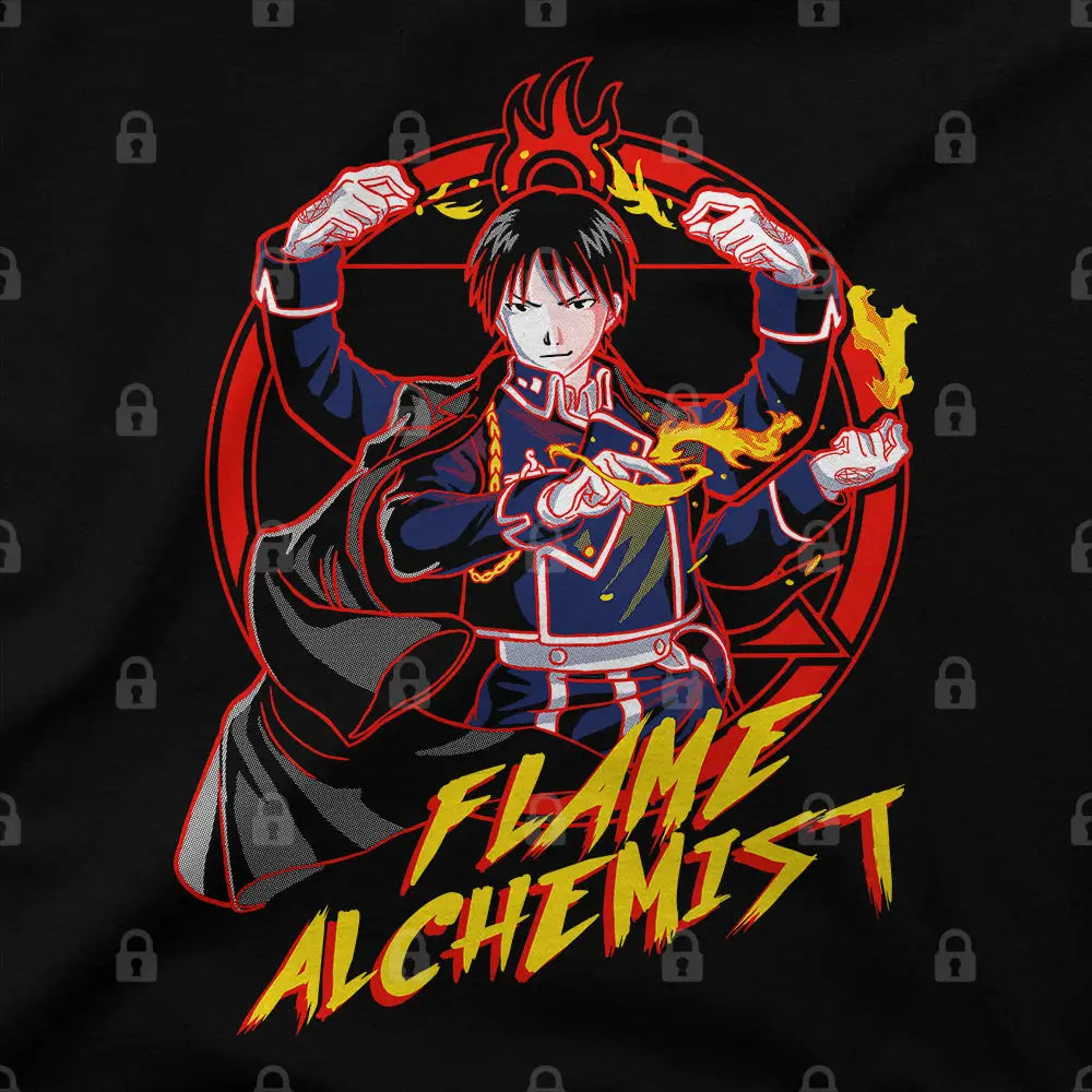 Flame Alchemist T-Shirt | Anime T-Shirts