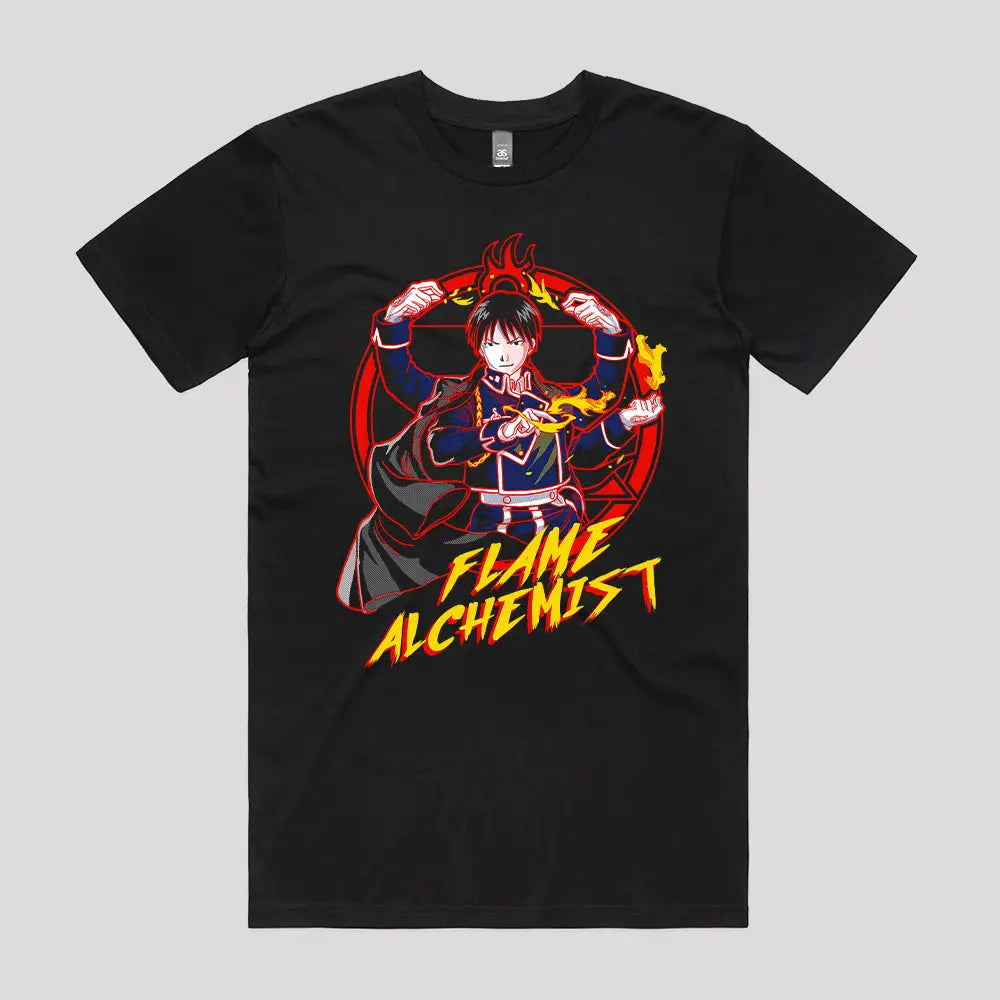 Flame Alchemist T-Shirt | Anime T-Shirts