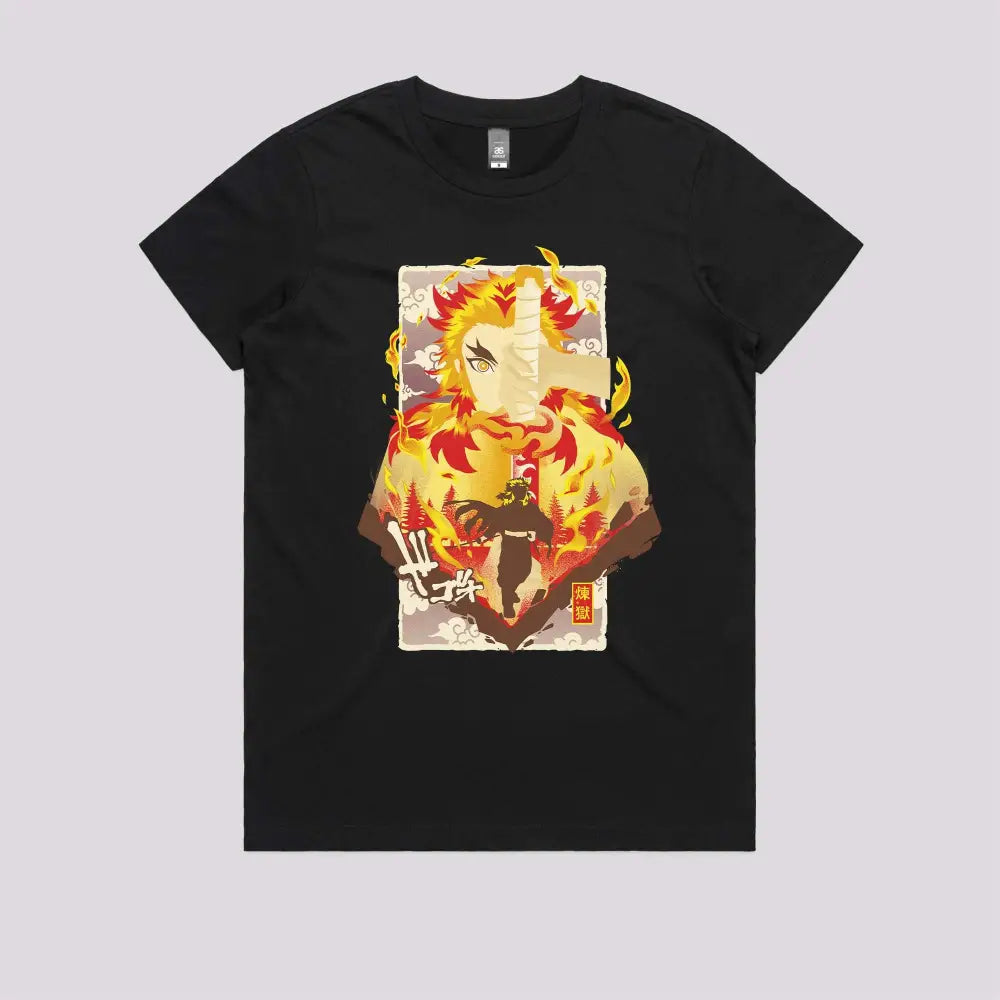 Flame Kyojuro T-Shirt | Anime T-Shirts