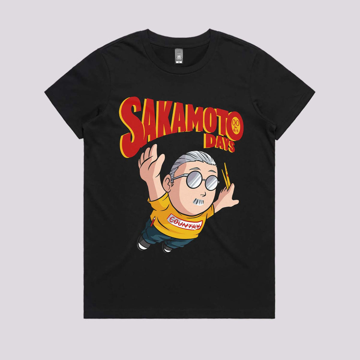Flying Sakamoto T-Shirt | Anime T-Shirts Australia