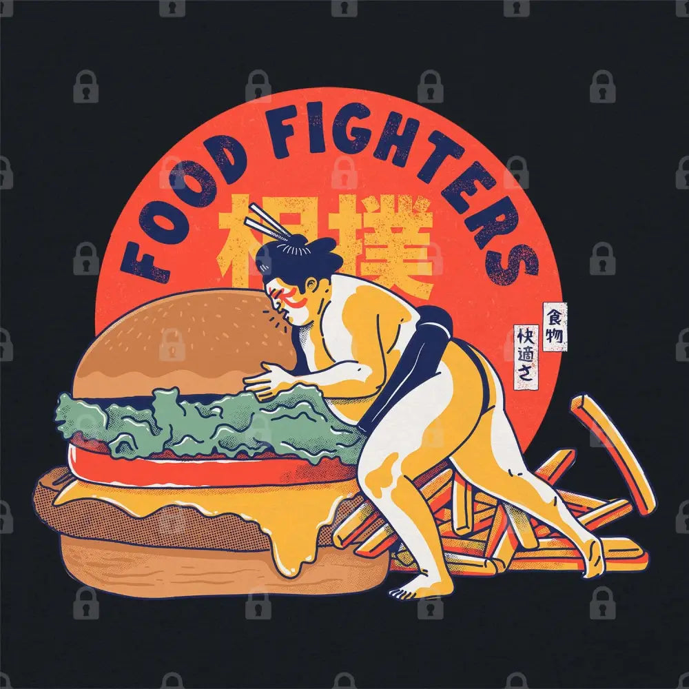 Food Fighters Sumo T-Shirt - Limitee Apparel