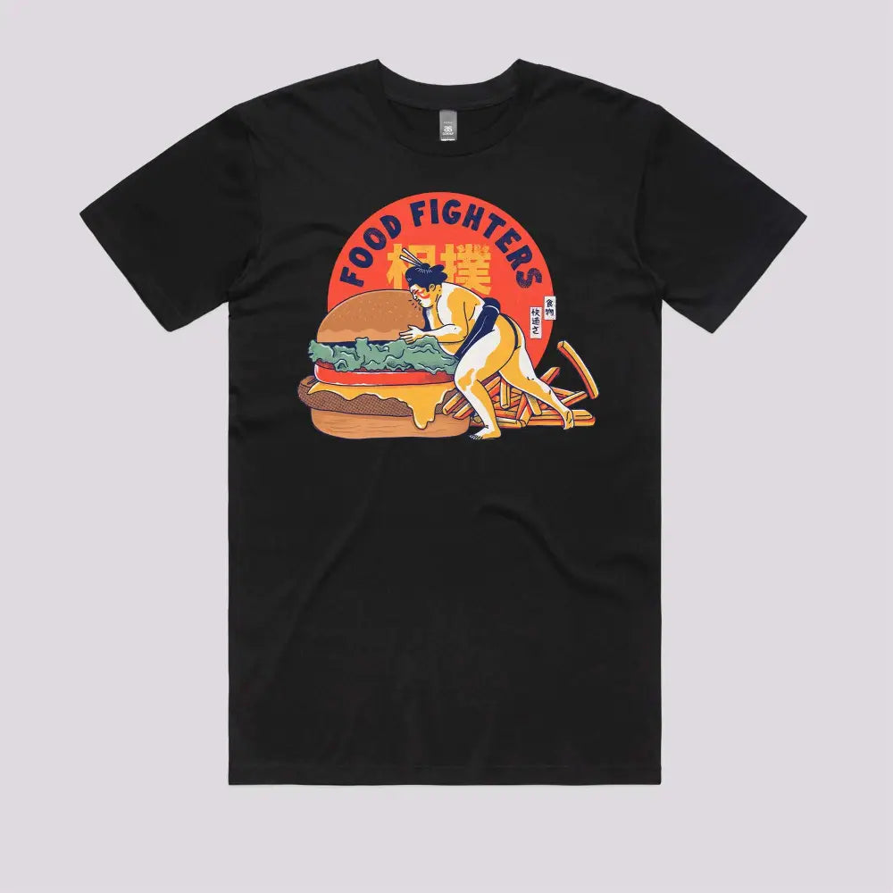 Food Fighters Sumo T-Shirt - Limitee Apparel