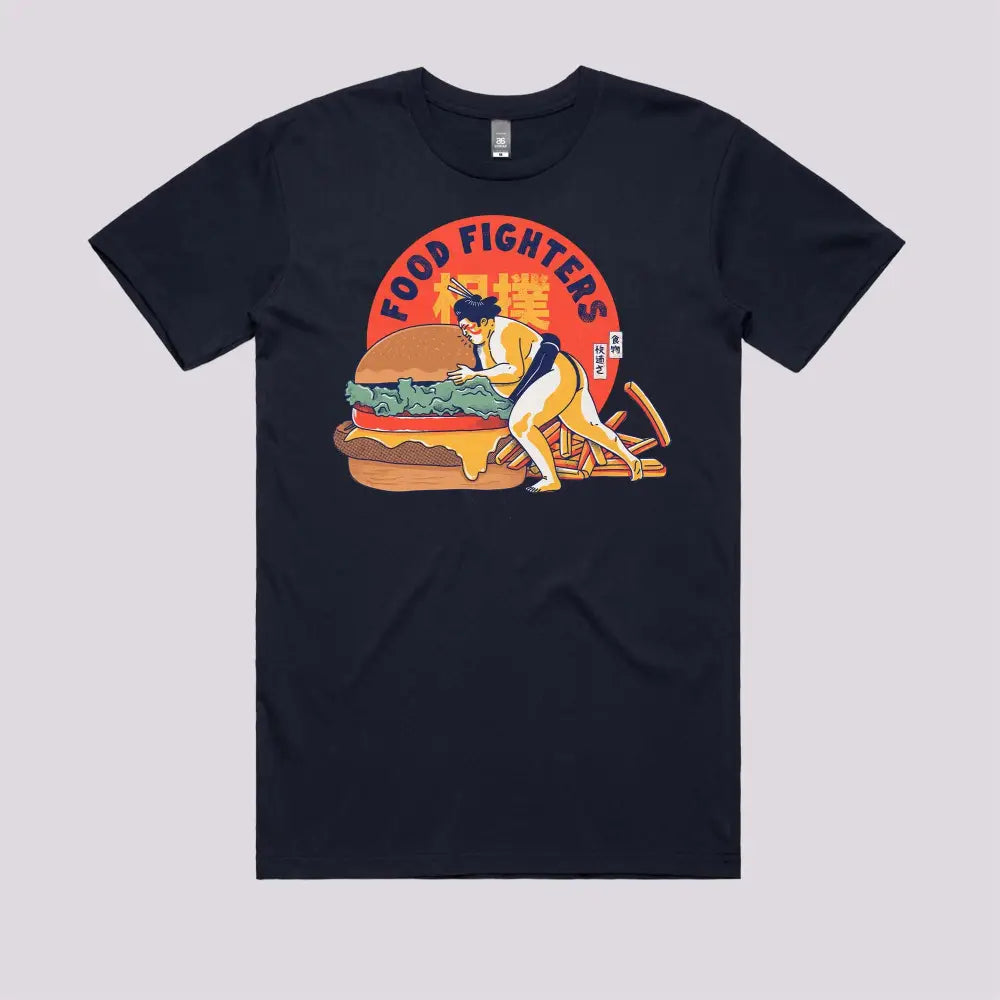 Food Fighters Sumo T-Shirt - Limitee Apparel