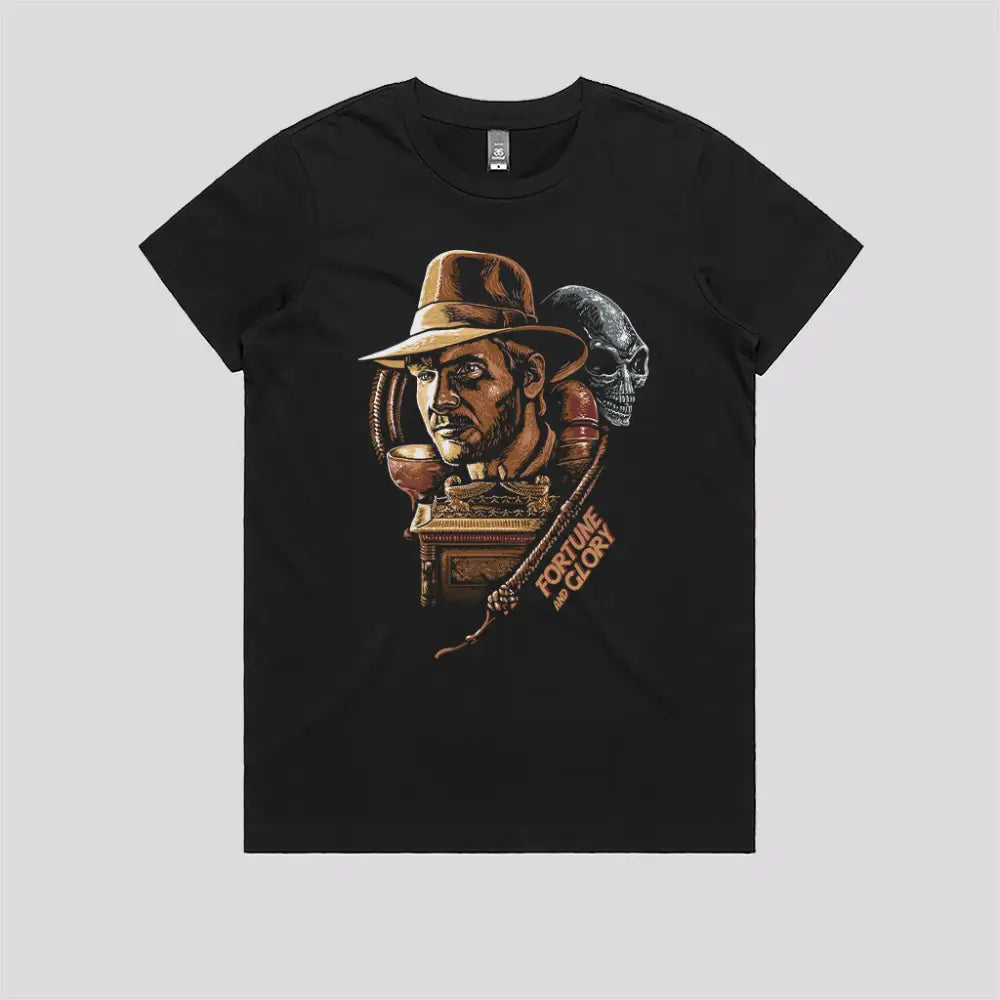 Fortune and Glory T-Shirt | Pop Culture T-Shirts