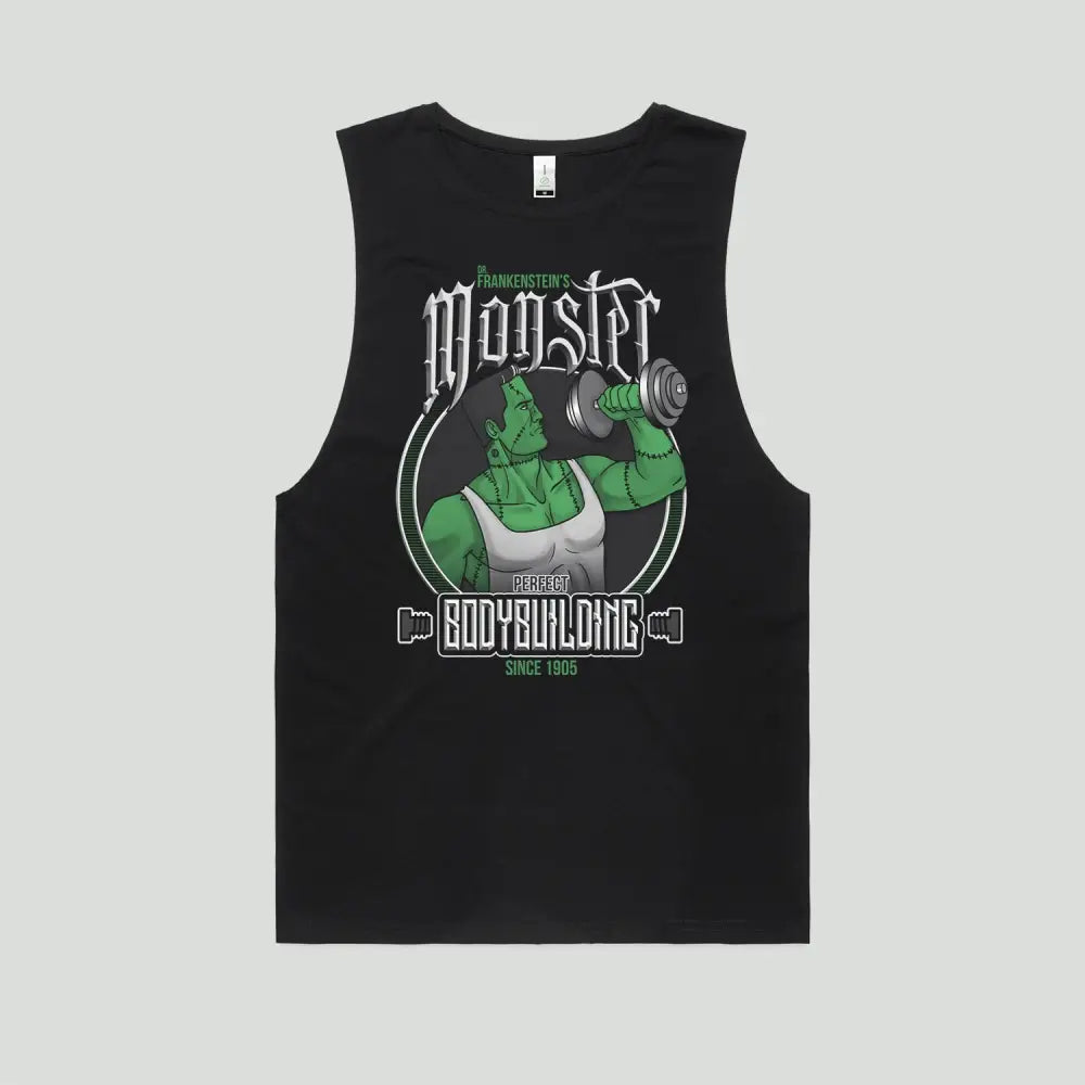 Frankenstein's Body Building Tank Top - Limitee Apparel