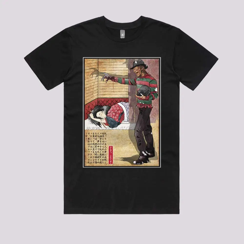 Freddy in Japan - Horror Graphic T-Shirts Australia | Limitee Apparel 