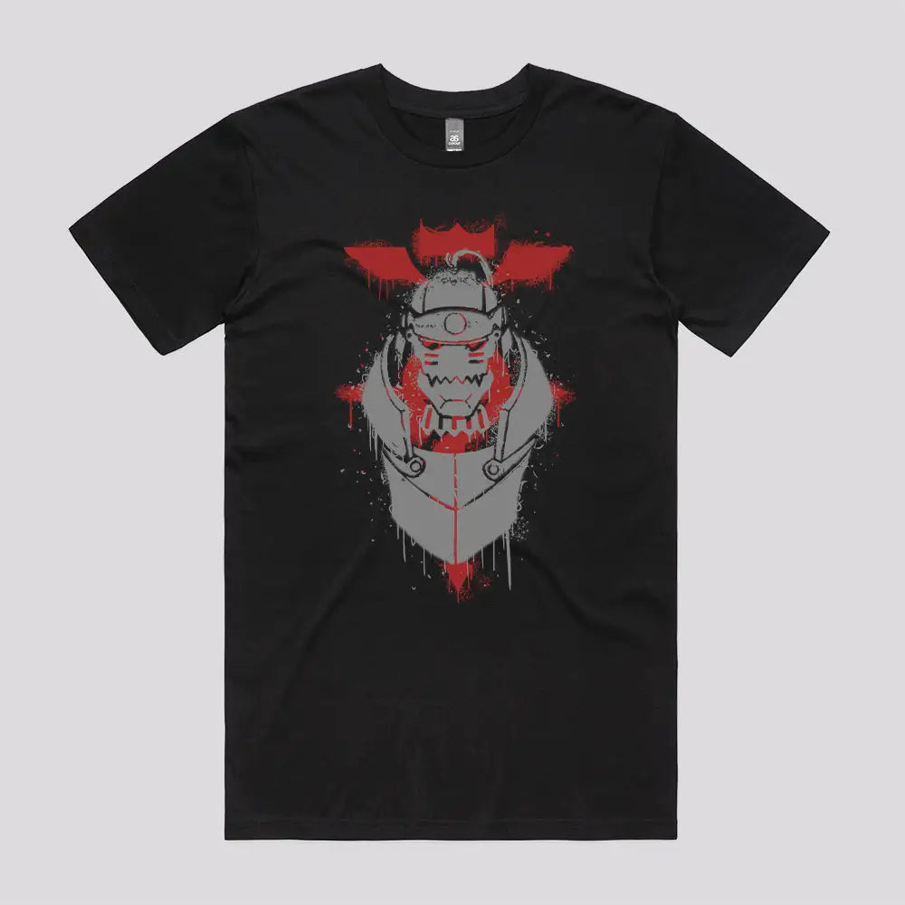 Fullmetal Stencil T-Shirt | Anime T-Shirts