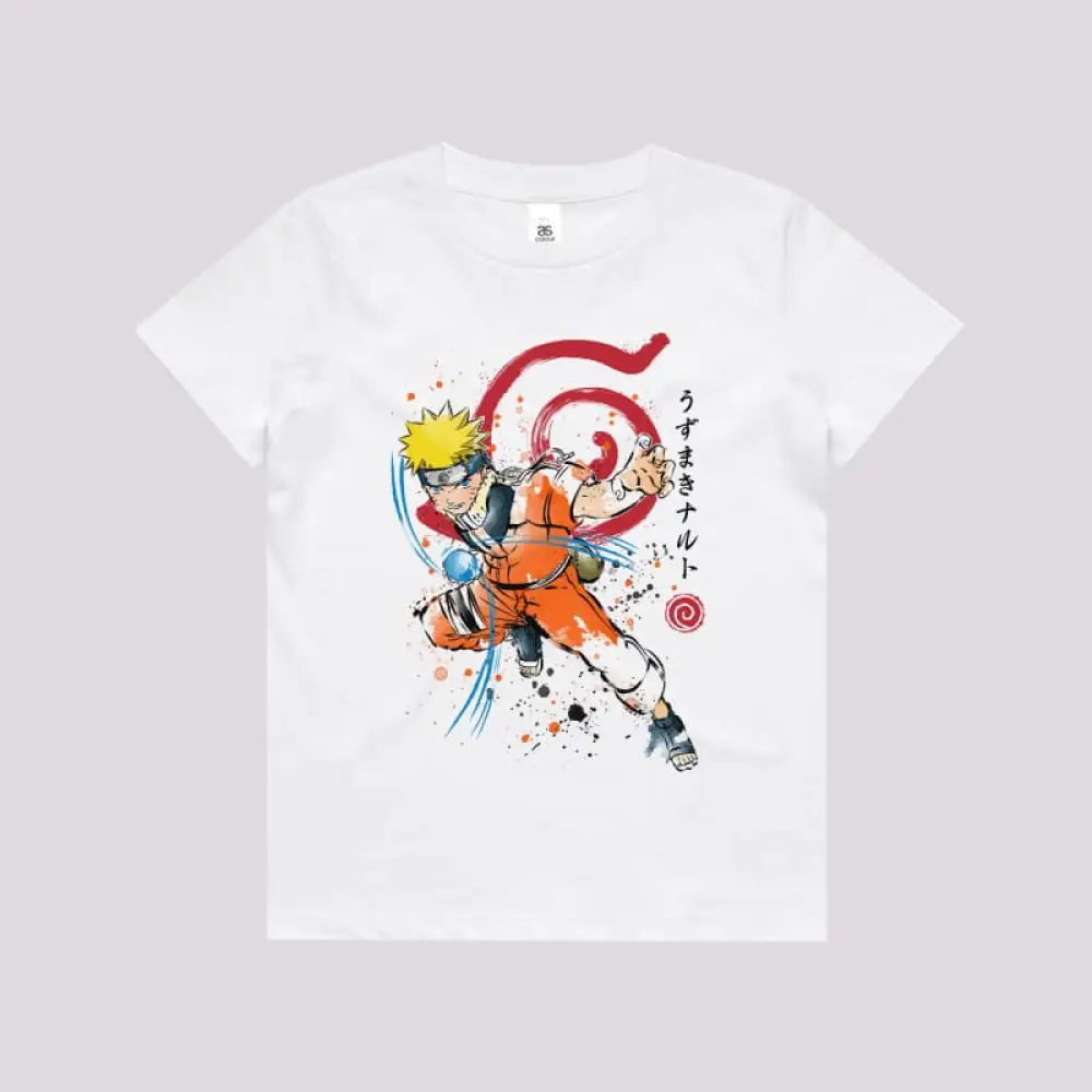 Fury of The Rasengan Kids T-Shirt | Anime T-Shirts