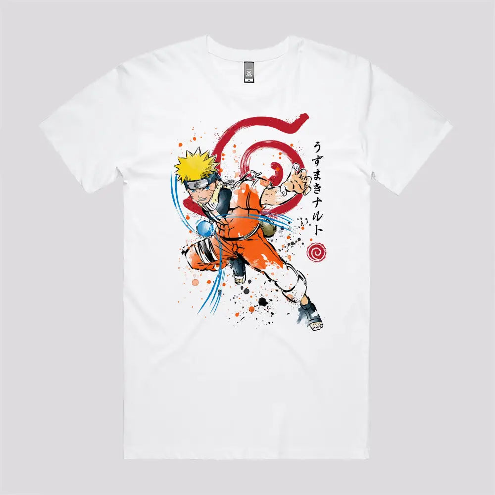 Fury of the Rasengan T-Shirt | Anime T-Shirts