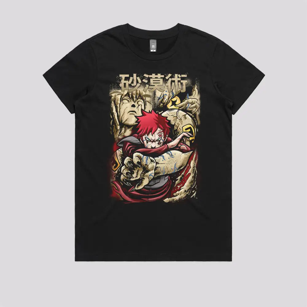 Gaara T-Shirt | Anime T-Shirts