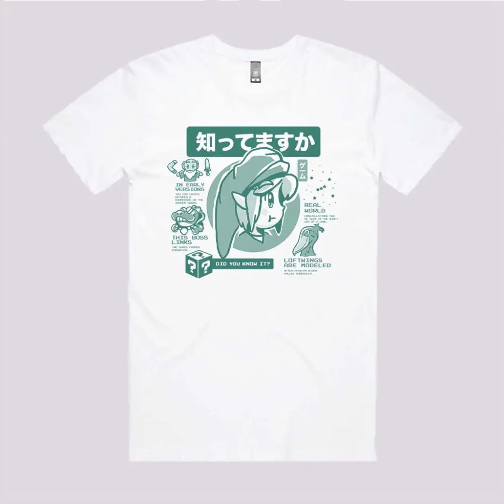 Game Facts Link T-Shirt Adult Tee