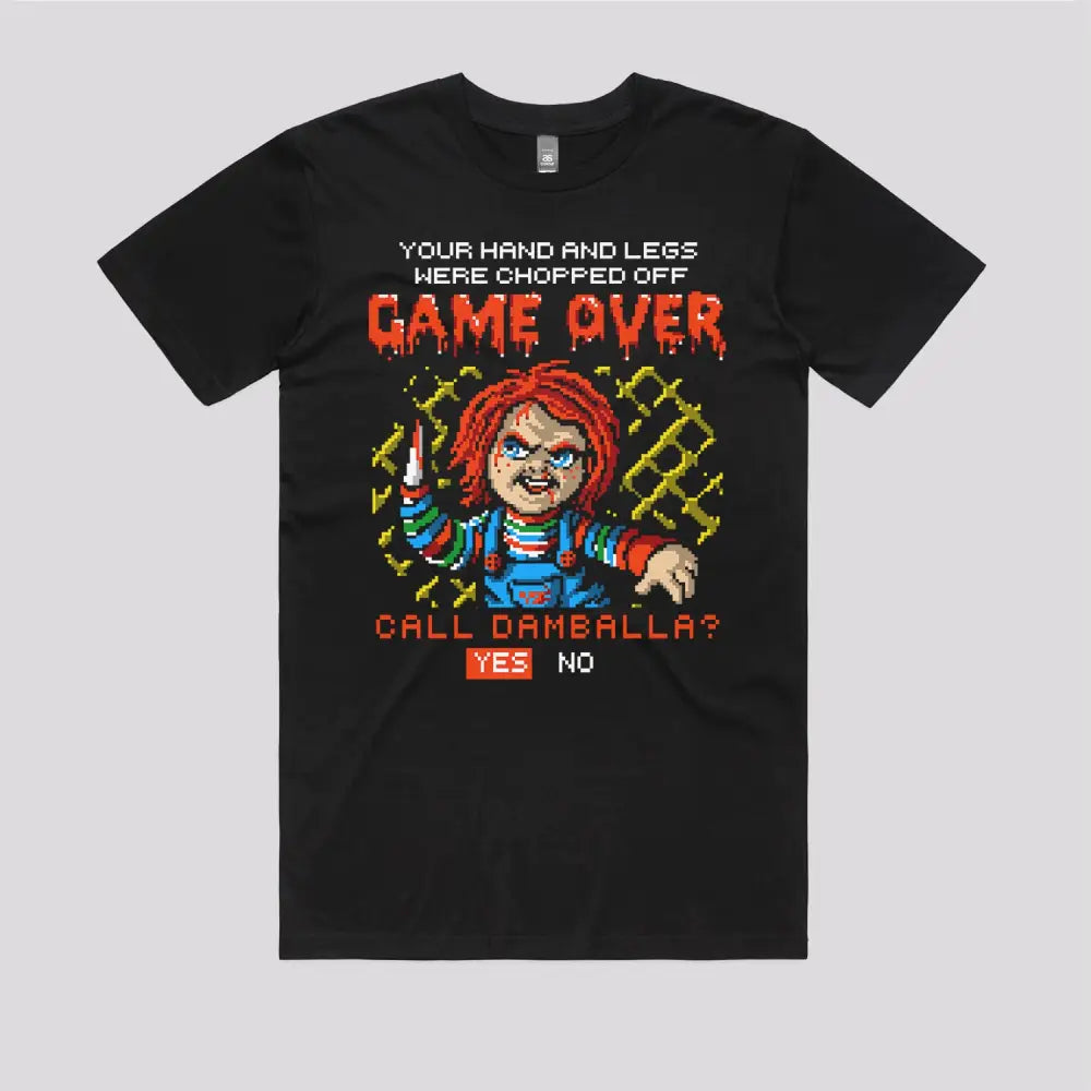 GAME OVER - Call Damballa? T-Shirt - Limitee Apparel