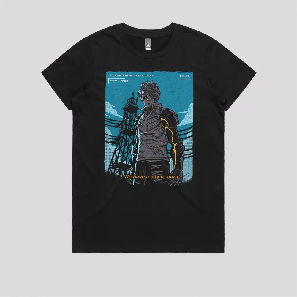 Genos Cyberpunk T-Shirt | Anime T-Shirts