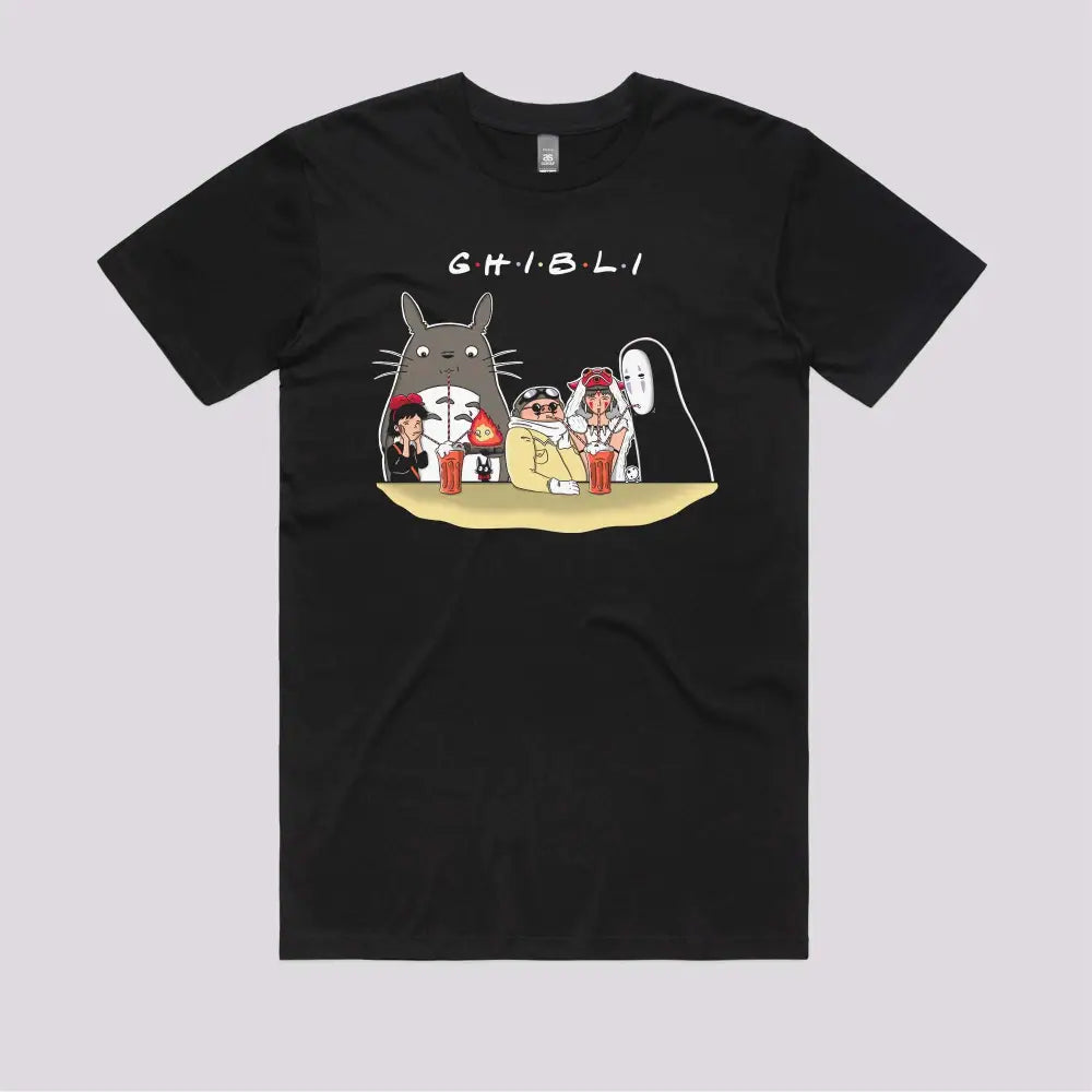 Ghibli Friends T-Shirt | Anime T-Shirts