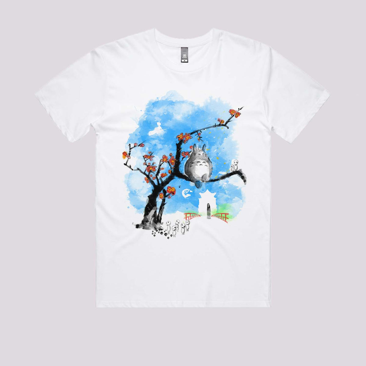 Ghibli Overload Watercolour T-Shirt