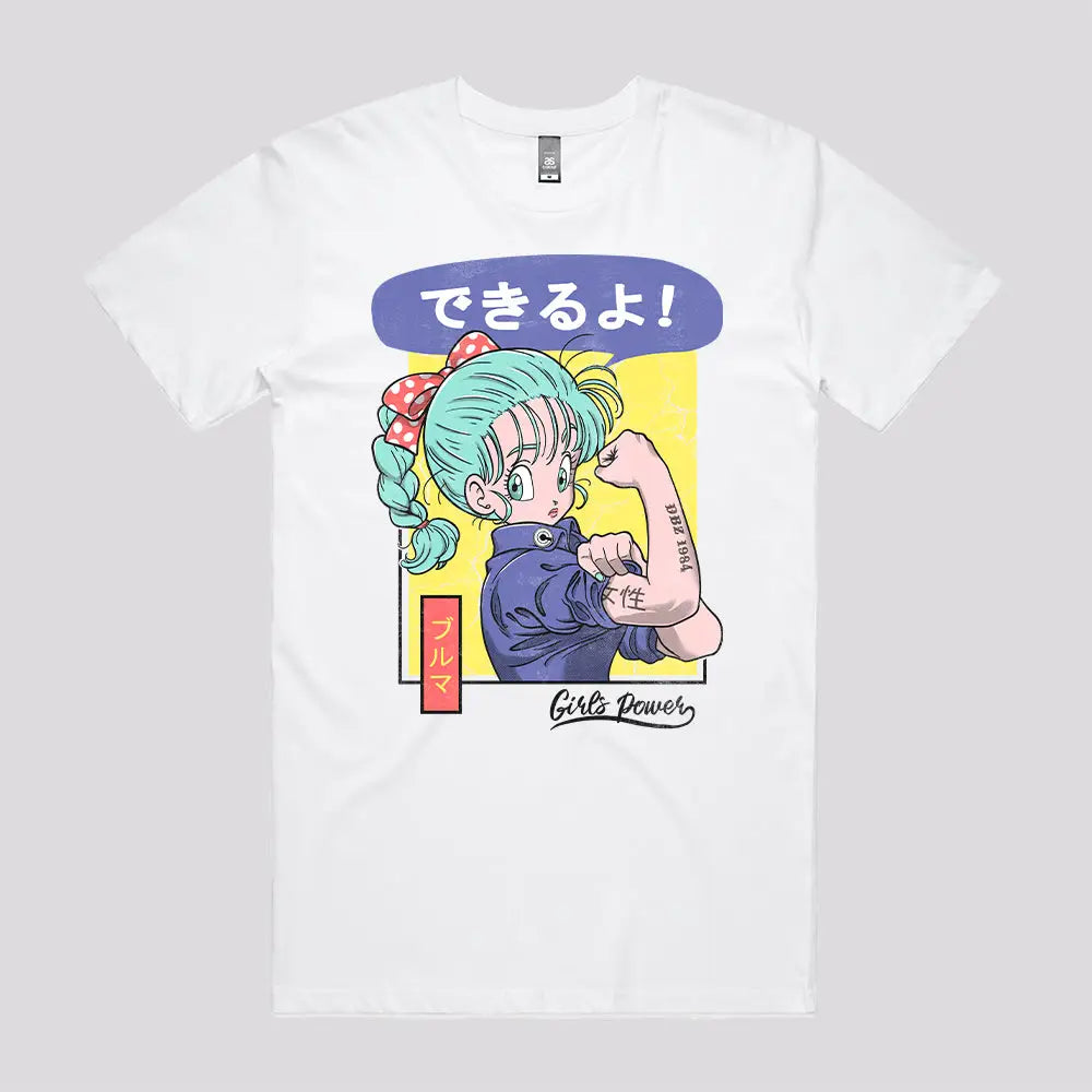 Girls Power T-Shirt | Anime T-Shirts