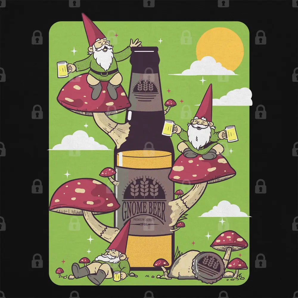 Gnome Beer T-Shirt - Limitee Apparel
