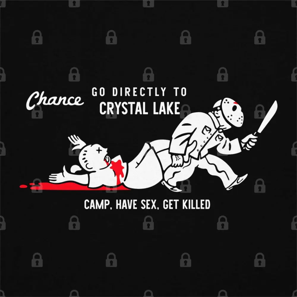 Go Camp Crystal Lake T-Shirt Adult Tee