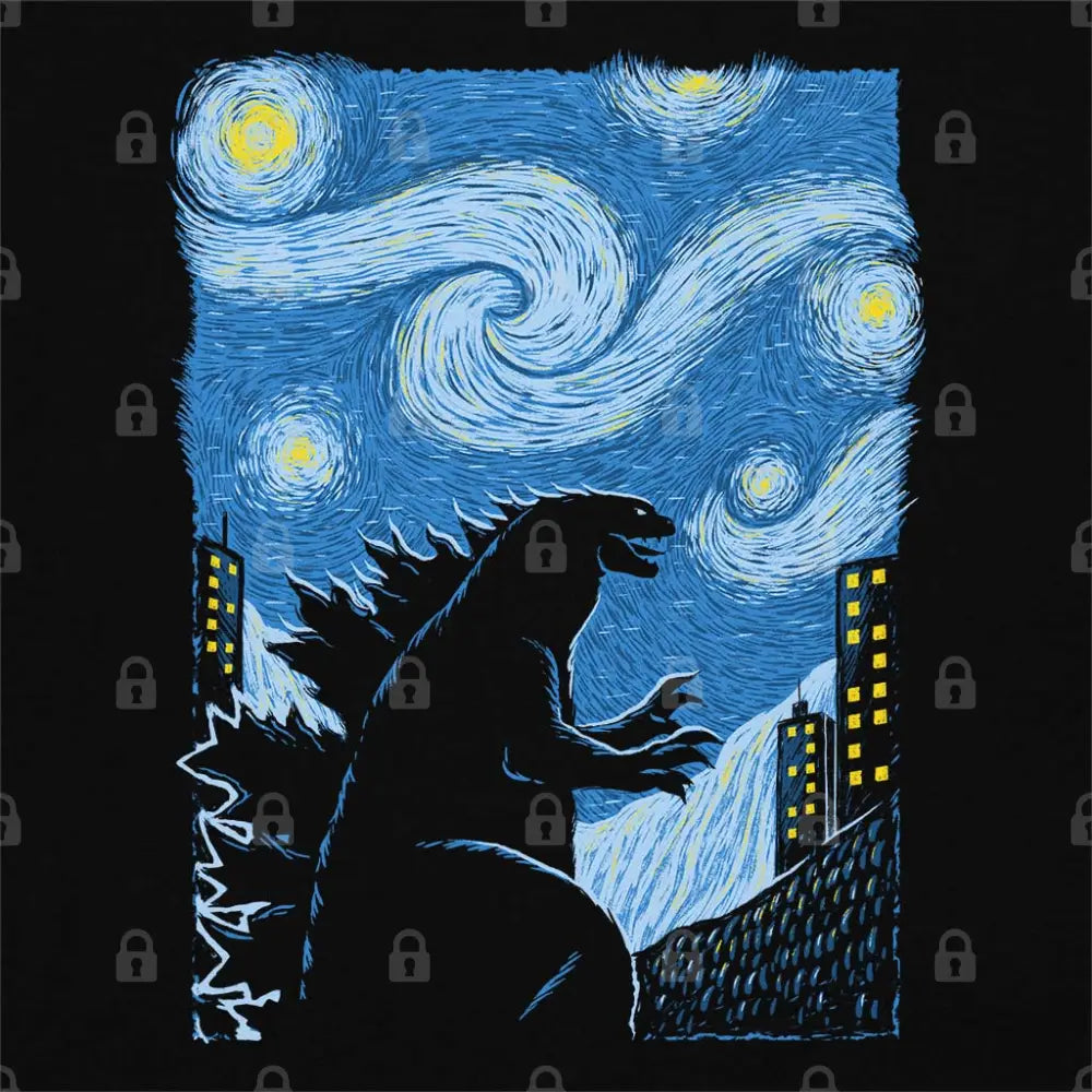 Gogh-Zilla T-Shirt | Pop Culture T-Shirts