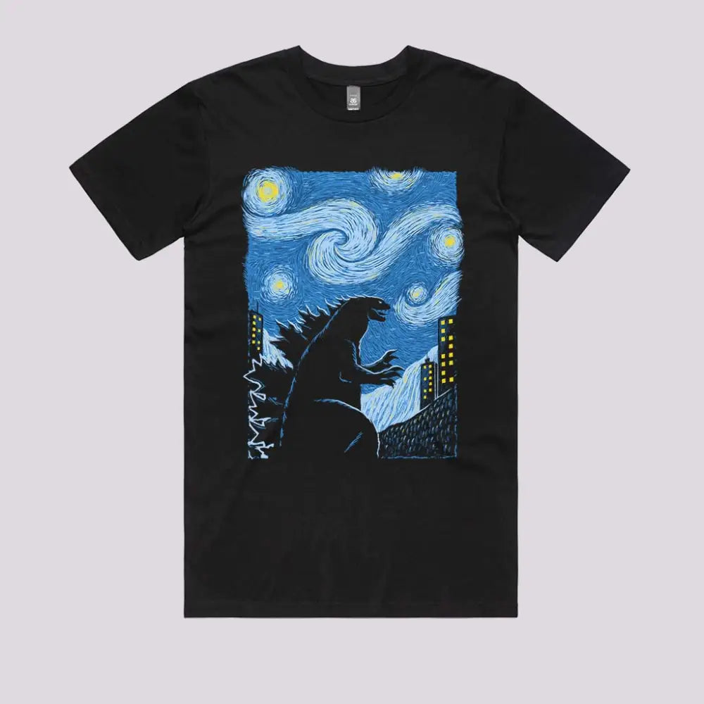Gogh-Zilla T-Shirt | Pop Culture T-Shirts