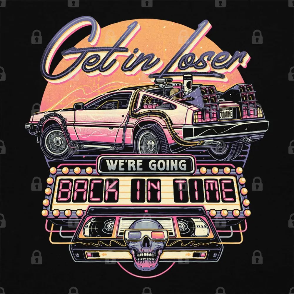Going Back In Time T-Shirt | Pop Culture T-Shirts