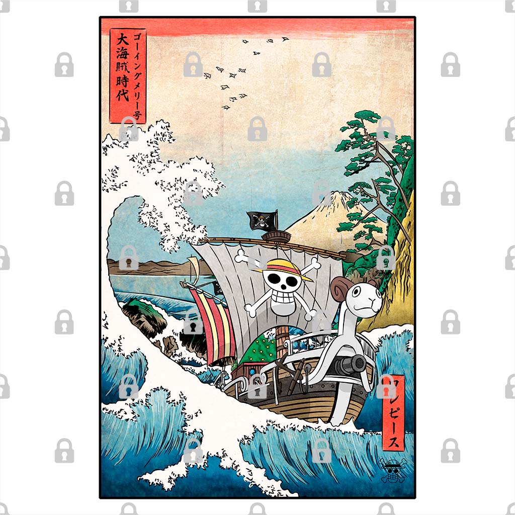 Going Merry in Japan Graphic Tee