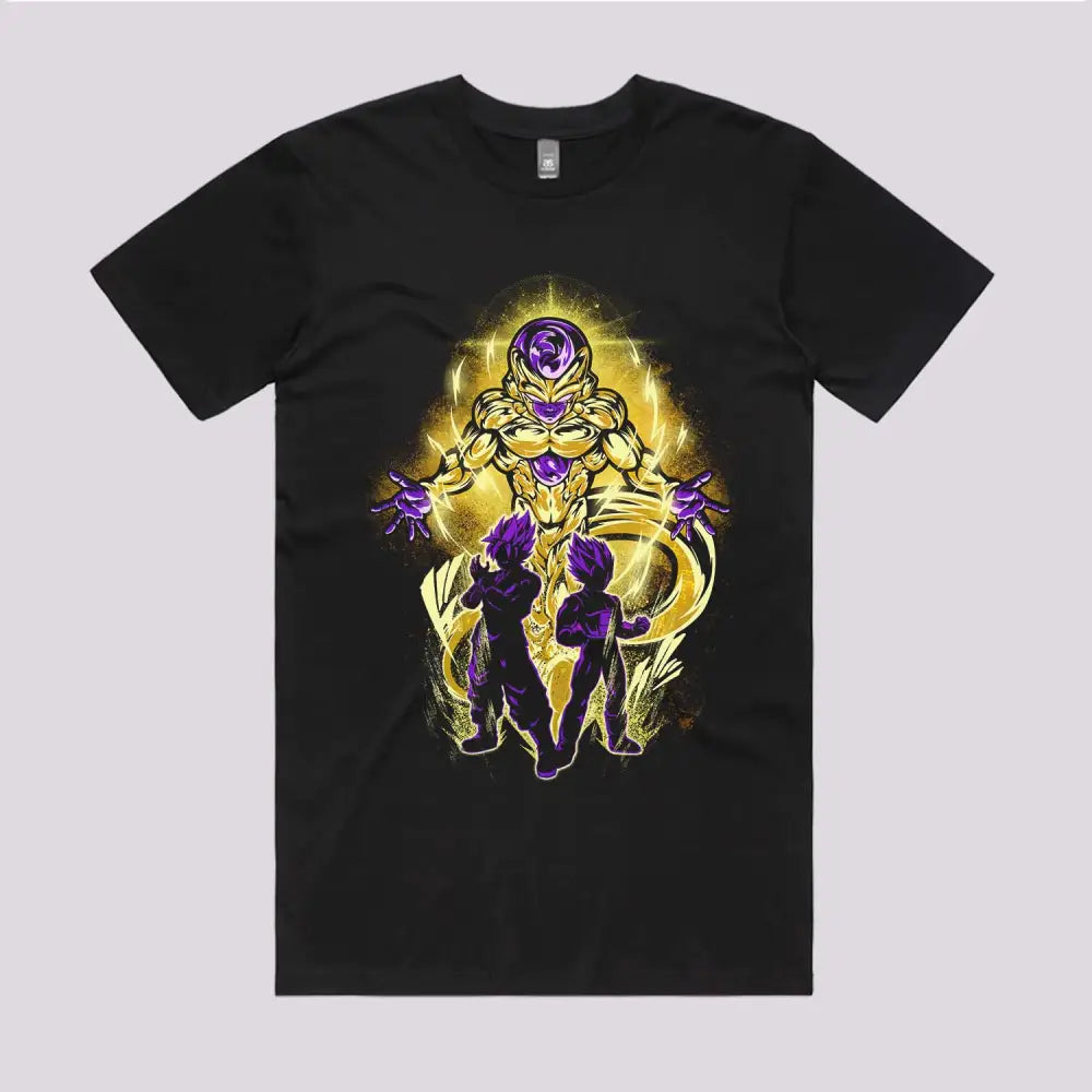 Gold Form Emperor Anime T-Shirt | Anime Clothing