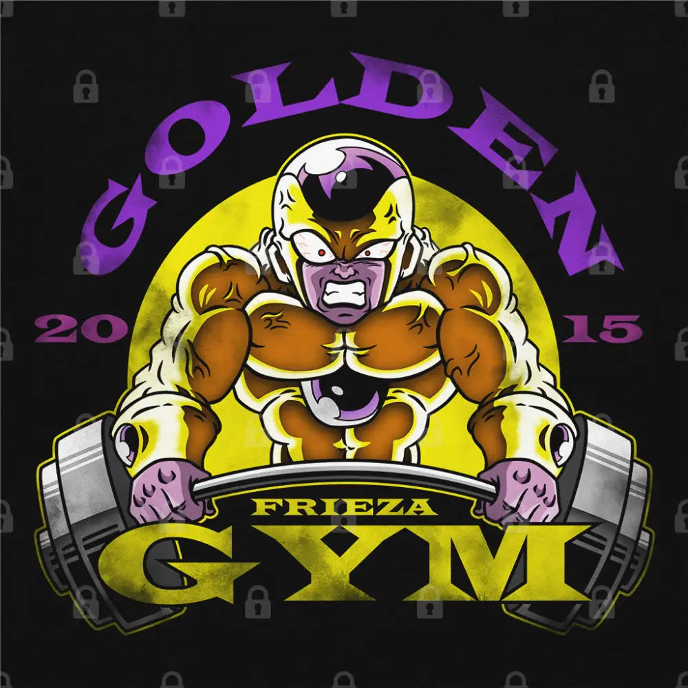 Golden Frieza Gym T-Shirt | Anime T-Shirts