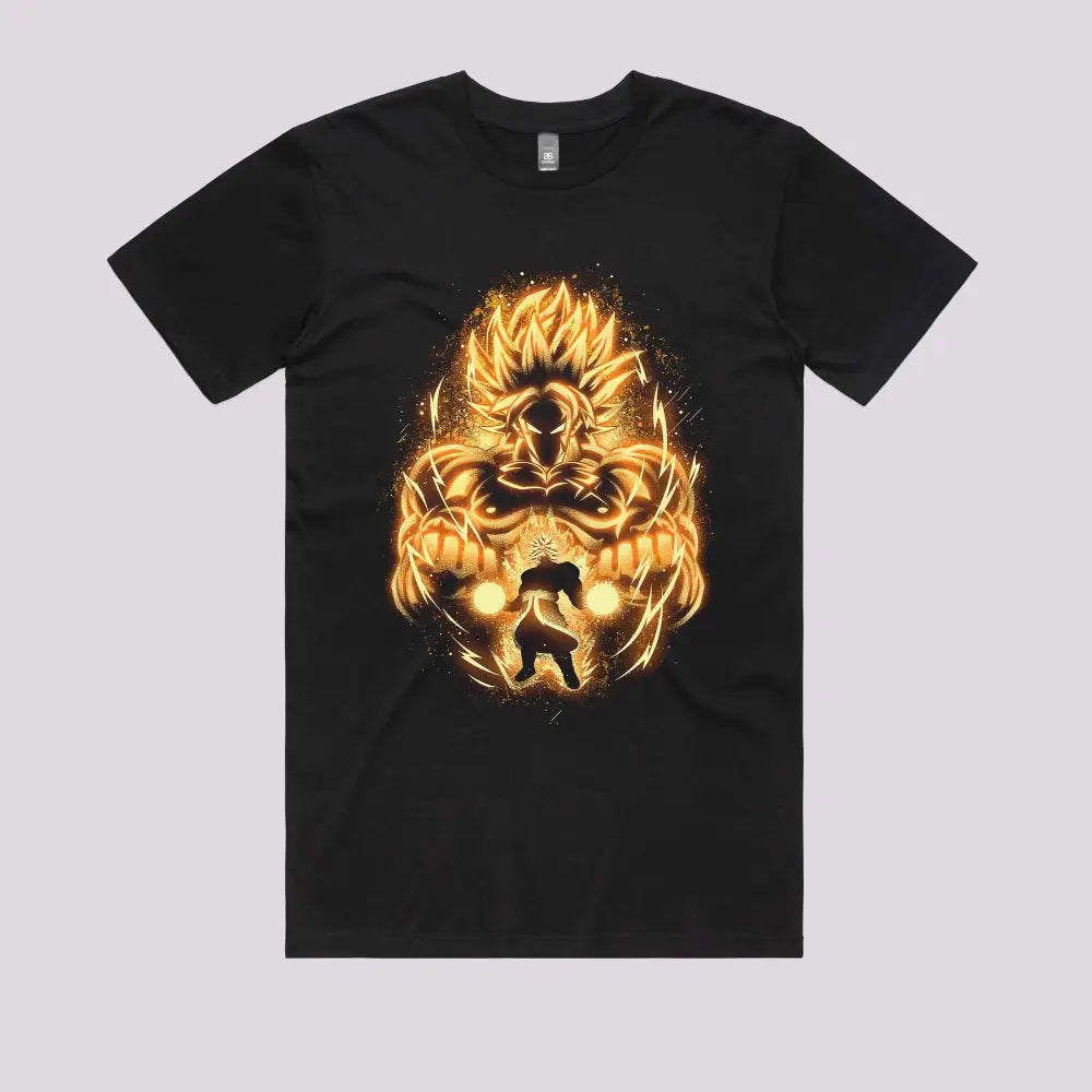 Golden Saiyan Broly T-Shirt | Anime T-Shirts
