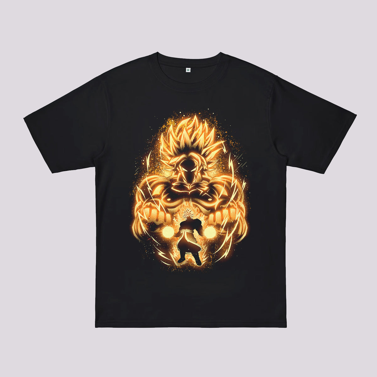 Golden Saiyan Broly Oversized Anime T-Shirt 